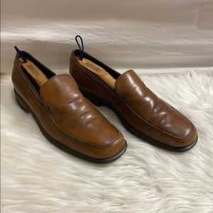 Salvatore Ferragamo Leather Loafer Driving